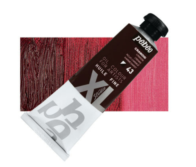 Pebeo XL Studio Oil Color - Crimson, 37 ml Tube