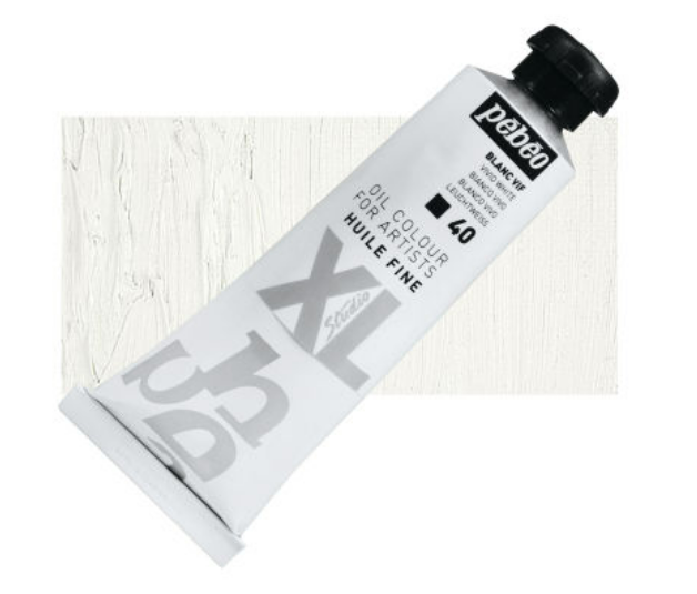 Pebeo XL Studio Oil Color - Vivid White, 37 ml tube