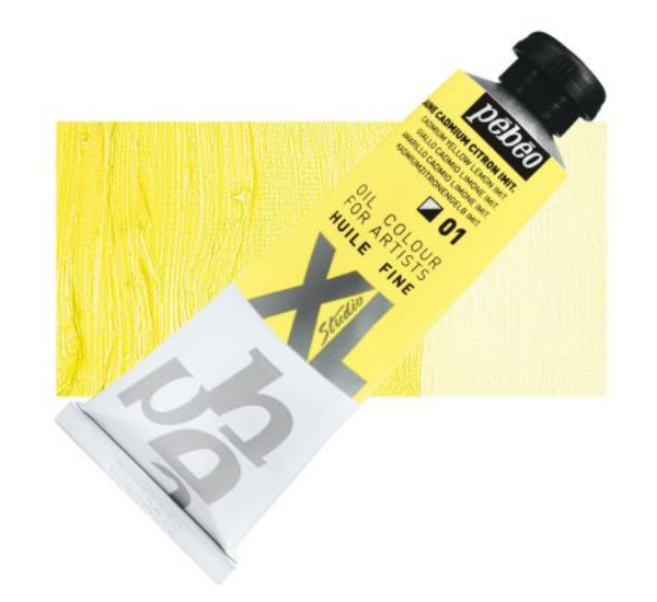 Pebeo XL Studio Oil Color - Cadmium Lemon Yellow Imitation, 37 ml Tube