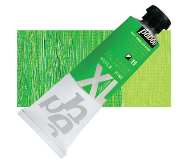 Pebeo XL Studio Oil Color - English Light Green, 37 ml tube