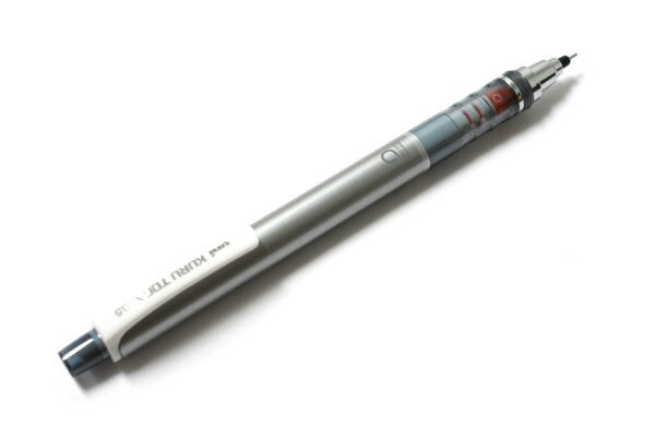 Uniball M5-450 Kuru Toga 0.5 mm Mechanical  Pencil (Silver, Pack of 1)