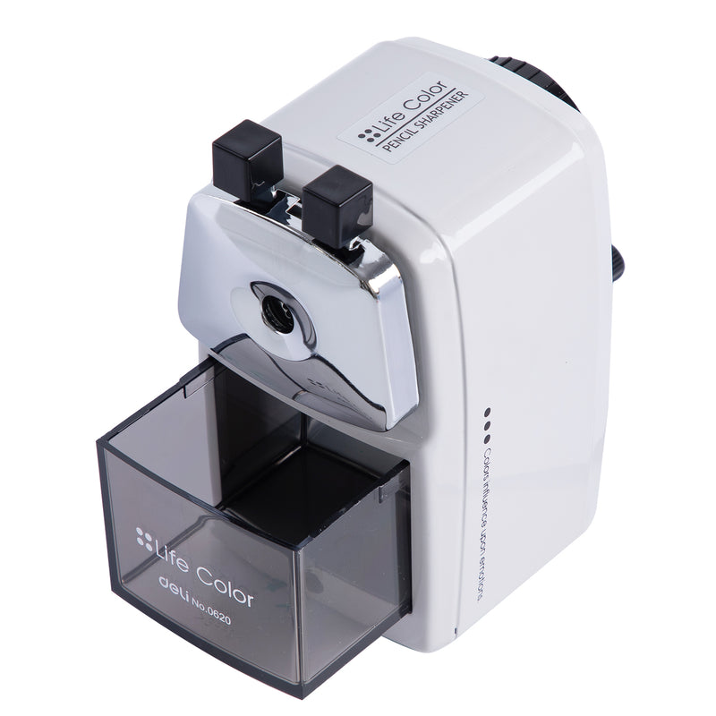 DELI W0620 Rotary Pencil Sharpener (Pack of 1, Assorted)