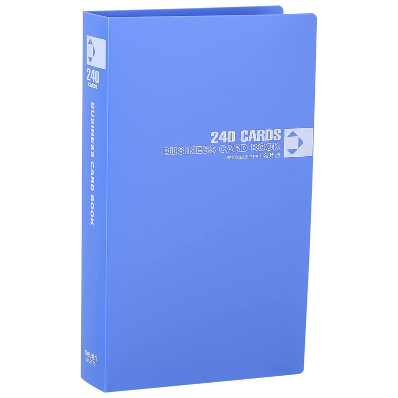 DELI W5773 Business Card Book (240 Card), 1 Pc