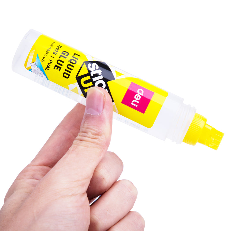 Deli W7302S Liquid Glue (50 Ml, Transparent, Pack of 4)