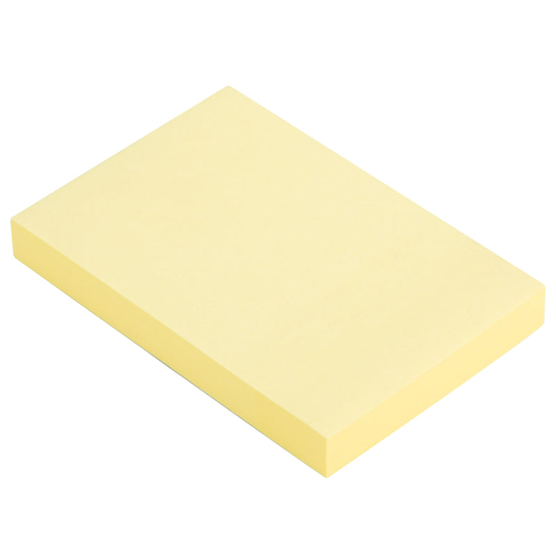 Deli WA00252 3"X2" Sticky Notes (Yellow, Pack of 2)