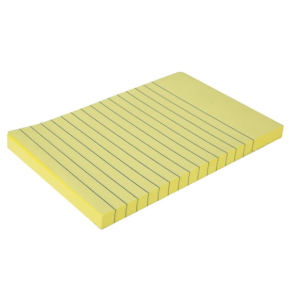 Deli WA00752 To-Do Ruled Sticky Notes (6"X4", Yellow, 1 Pc)