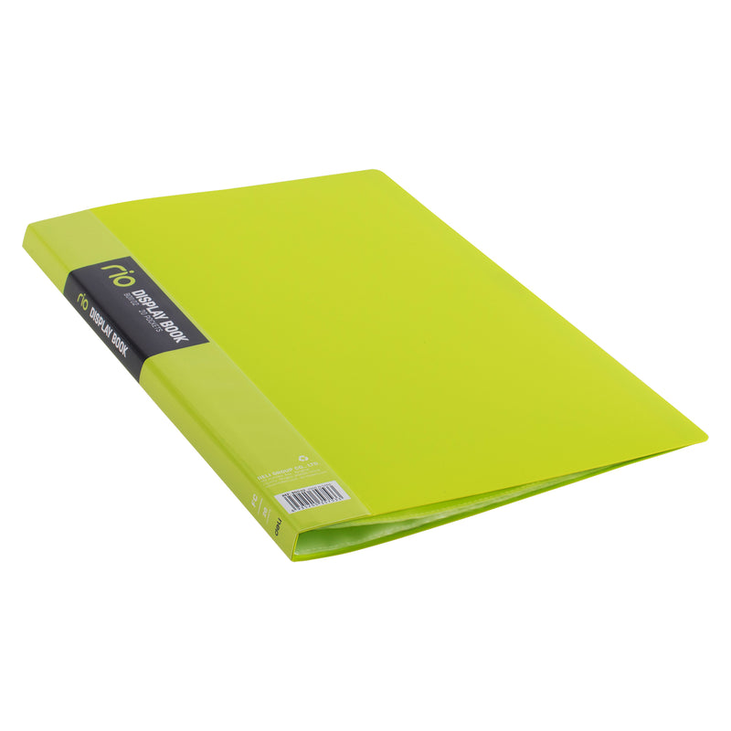 DELI WB01102 FC DISPLAY BOOK  - 20 Pockets (Pack of 1, Assorted)