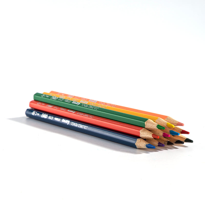 Deli WC115-12 Colored Pencil (Multicolor, 12 Pcs)