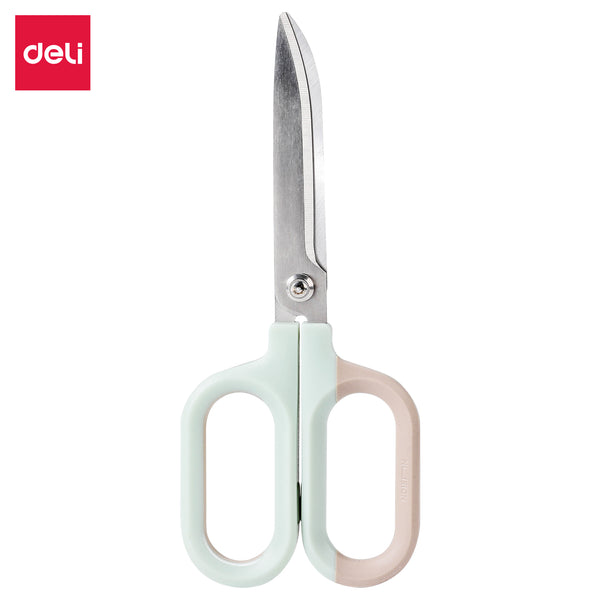 Deli Nusign NS055 NS056 180mm 155mm Student double color scissors Desk –  AOOKMIYA