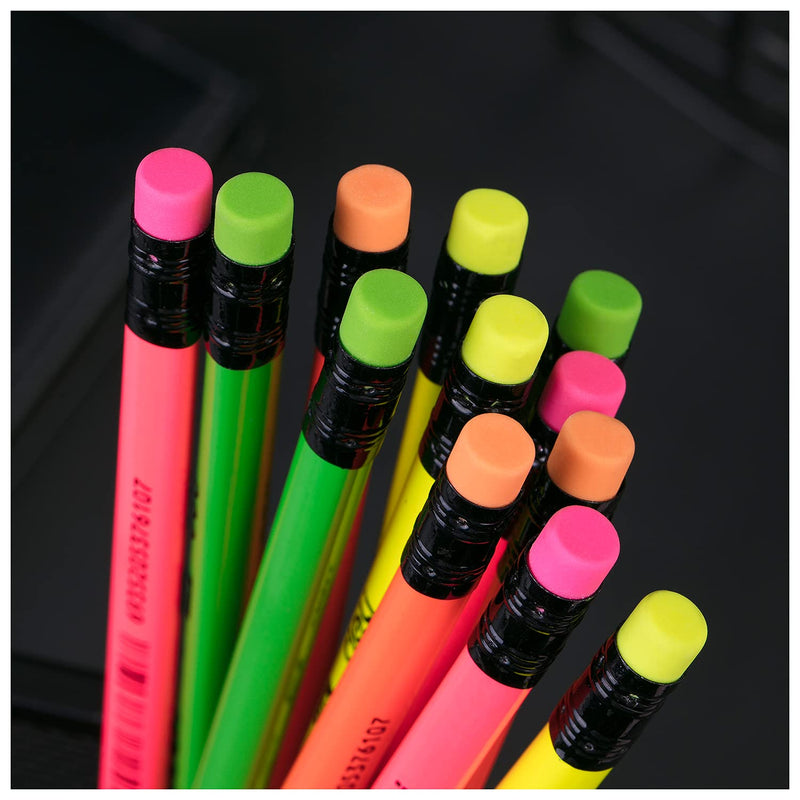Deli WU54600 Neon Pencil (188mm, 12 Pcs)