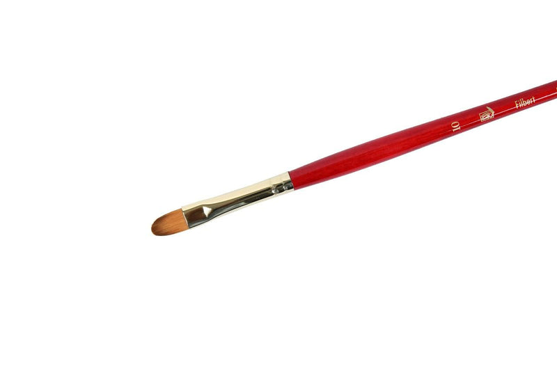 Princeton Heritage Long Handle Filbert Paint Brush (Size-10)