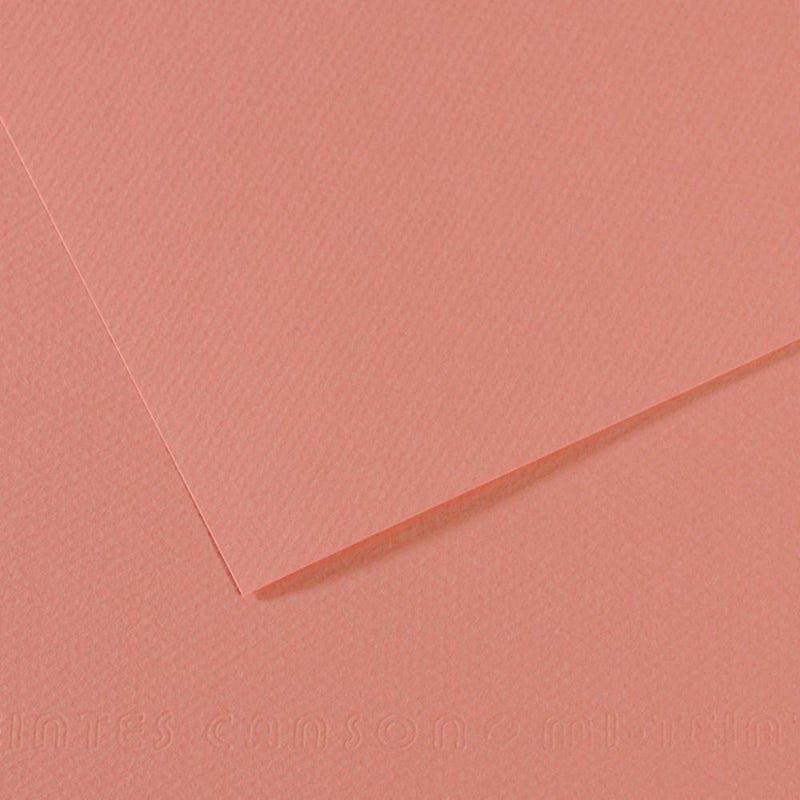 Canson Mi-Teintes 160 GSM Embossed 50 x 65 cm Coloured Paper Sheets (Orchid,25 Sheets)