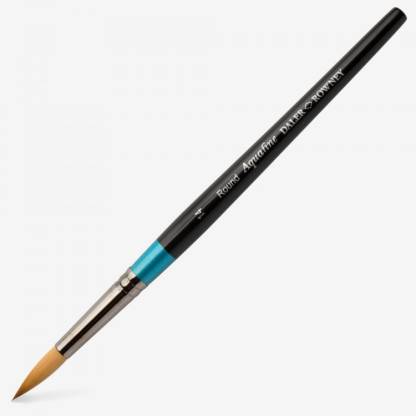 Daler-Rowney Aquafine Short Handle Round Watercolour Brush (No 14, AF85) Pack of 1