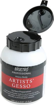 Brustro Artists Gesso Professional Quality 1000 ml (1 LTR)