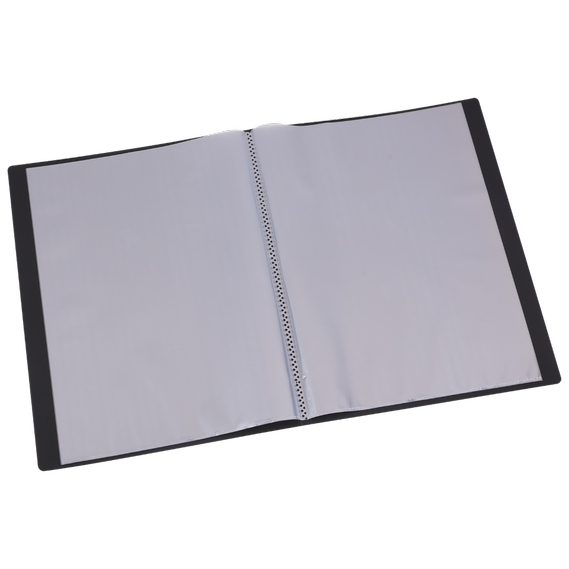 Deli W38145 A4 Size 24-Inner Pockets Display Book (Assorted, Pack of 1)