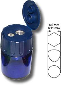 LYRA Plastic Sharpener 2 Holes With Basket