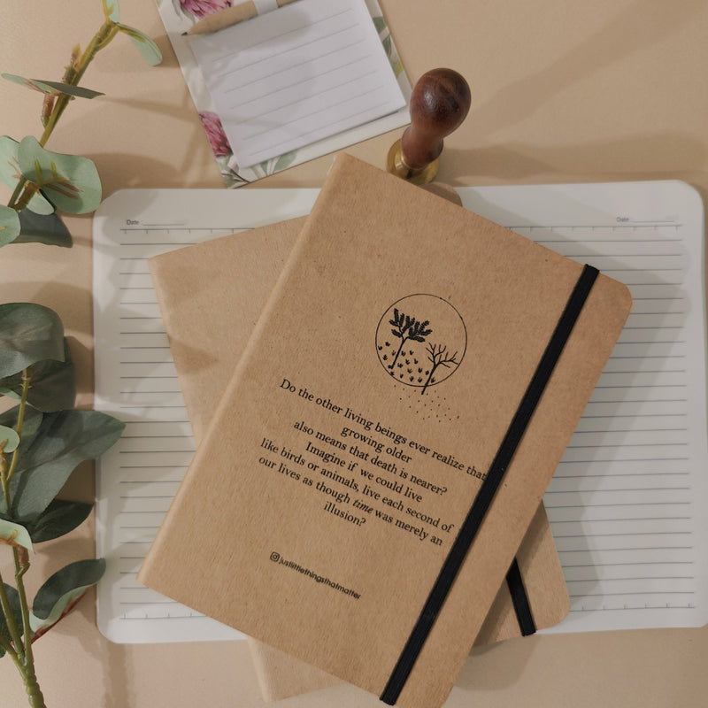 SOEL Brown Kraft Paper Softbound Diary