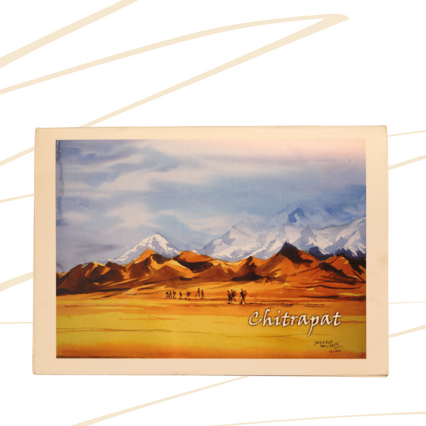 Chitrapat Glued Sketchbook A4 Size 440 GSM Block Rough 25 Sheets