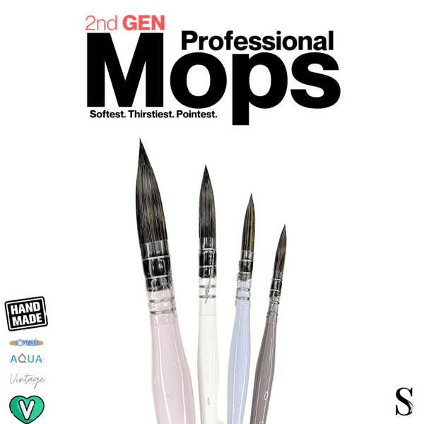 Stationerie 2nd Gen Pro Mops Set Of 4 Vintage Pastel Edition