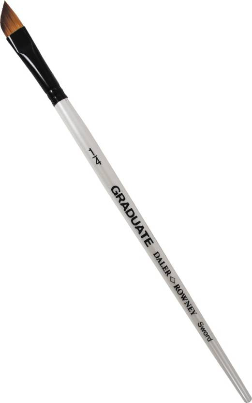 Daler-Rowney Graduate Short Handle Sword Paint Brush (1/4 Inches) Pack of 1