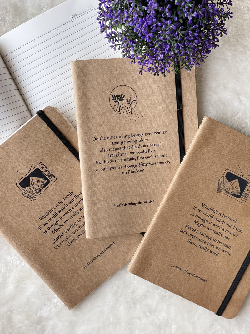 SOEL Brown Kraft Paper Softbound Diary