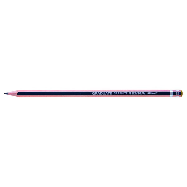 Lyra Graduate 2B Graphite Pencil (Pack of 12)