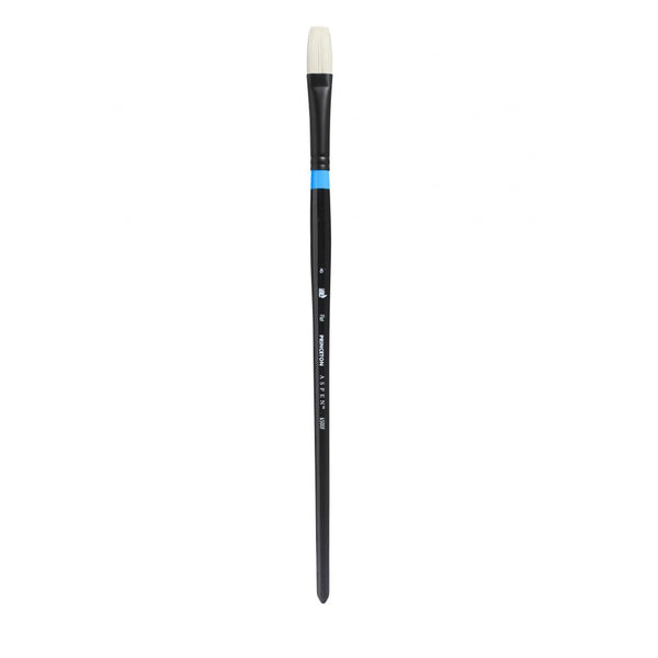 Princeton Aspen Long Handle Flat Paint Brush (No 8)