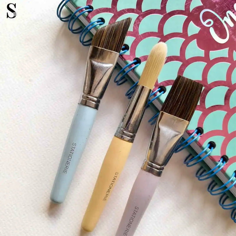 Stationerie Chubby Brushes - Set of 3