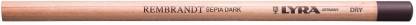 Lyra Rembrandt Dry Art Pencil (Sepia Dark, Pack of 12)