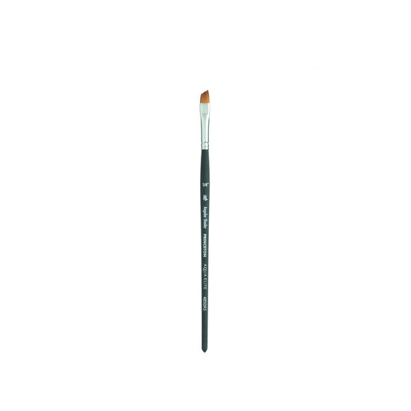 Princeton Aqua Elite Short Handle Angle Shader Paint Brush (1/4 Inches)