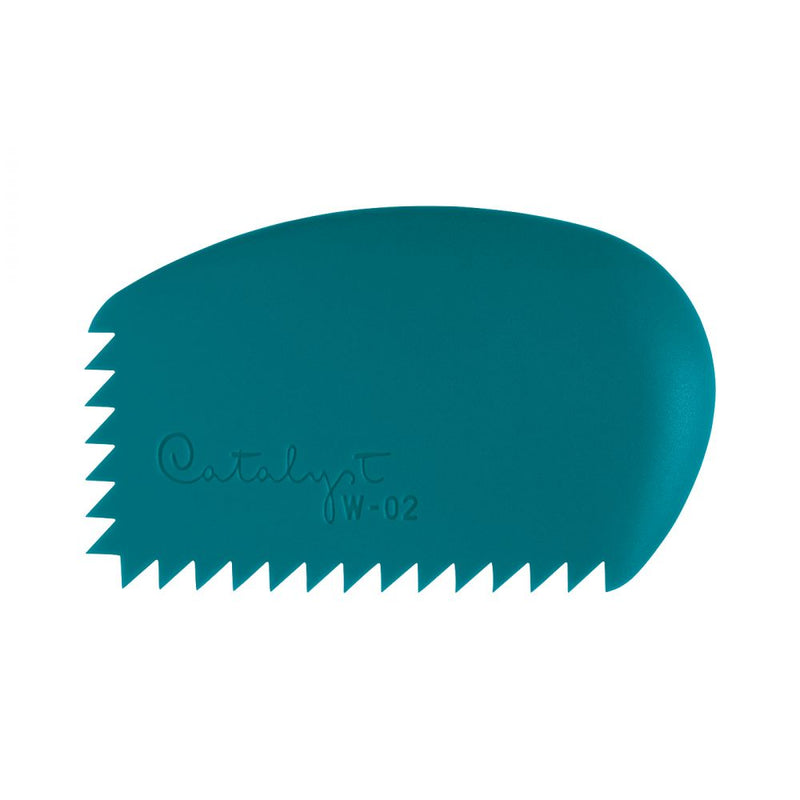 Princeton Catalyst ™ Silicone Wedge Tool No. 2, Shape - W02, Colour - Blue