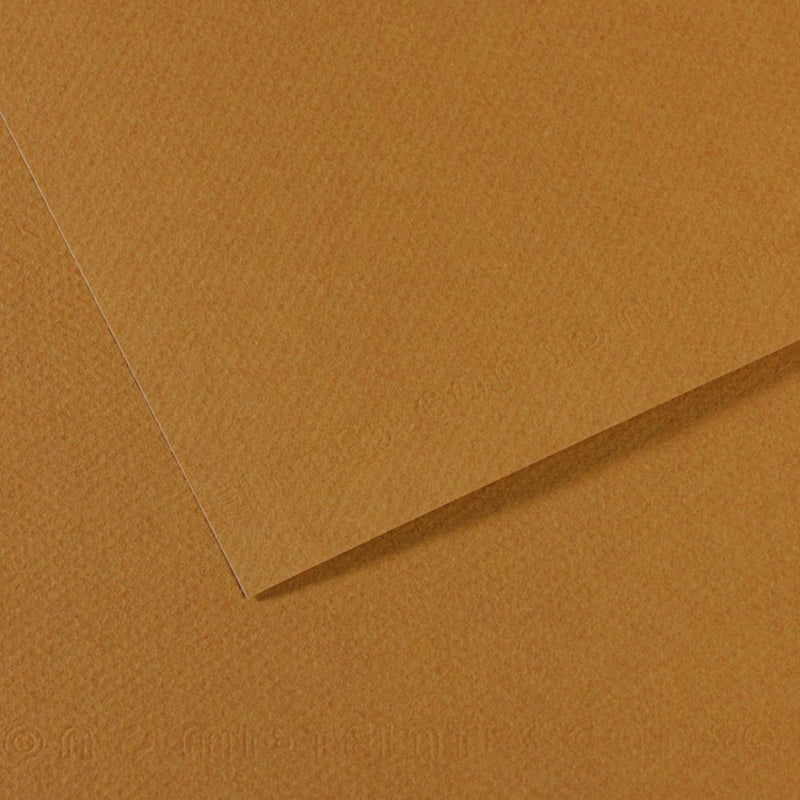 Canson Mi-Teintes 160 GSM Embossed 50 x 65 cm Coloured Paper Sheets (Sand,25 Sheets)