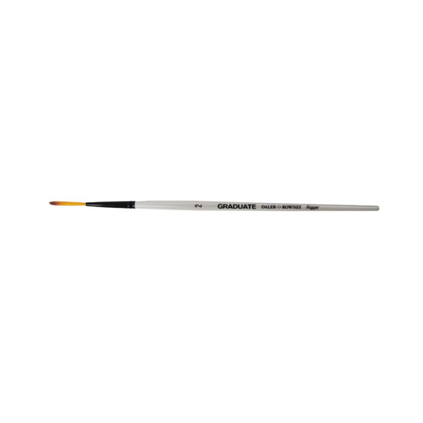 Daler-Rowney Graduate Short Handle Rigger Paint Brush (No 2) Pack of 1