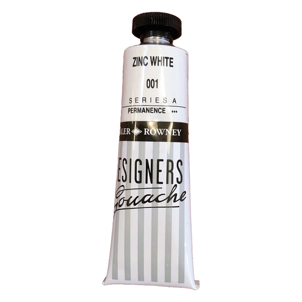 Daler Rowney Designers Gouache 38ml Zinc White (Pack of 1)