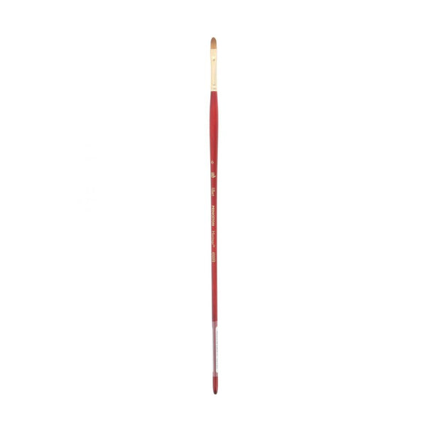 Princeton Heritage Long Handle Filbert Paint Brush (Size-6)