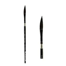 Silver Brush Black Velvet Series Brushes (1/4 In.) - Dagger Striper (3012S) 1 pcs