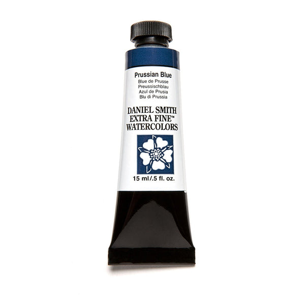 Daniel Smith Extra Fine Watercolor Colors Tube, 15ml, (Prussian Blue)