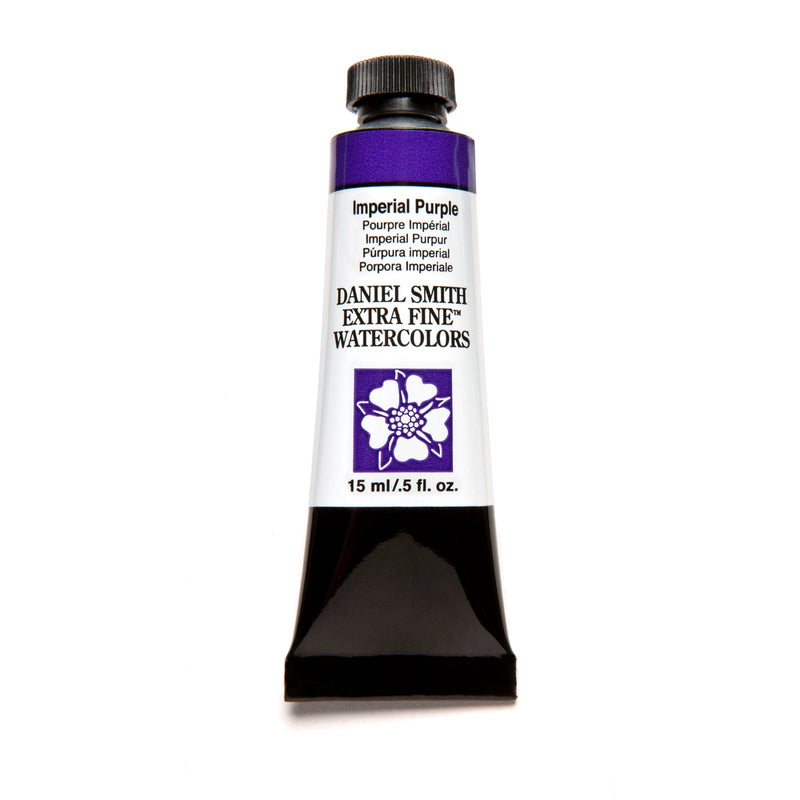 Daniel Smith Extra Fine Watercolor 15ml Paint Tube, Imperial Purple
