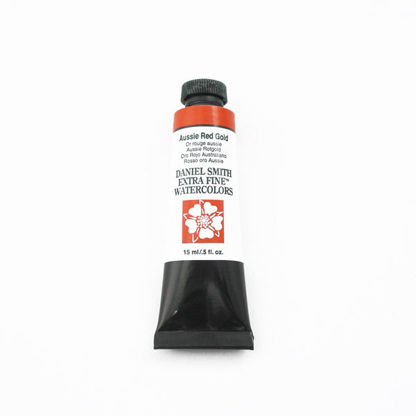 DANIEL SMITH 284600234 Extra Fine Watercolor 15ml Paint Tube, Aussie Red Gold