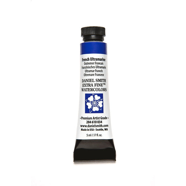 Daniel Smith Extra Fine Watercolors Tube, 5ml, (French Ultramarine)