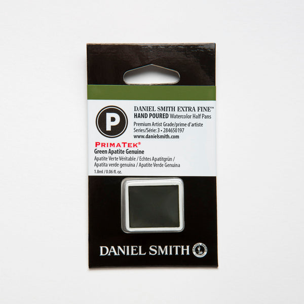 DANIEL SMITH PrimaTek Watercolor Green Apatite Genuine Half Pan