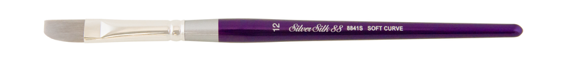Silver Brush 8841S-12 Silver Silk 88, Soft Curve 12"