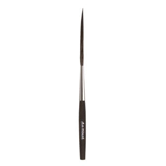 Da Vinci Series 708 Brown Ox Hair Pinstriper With Straight Edge