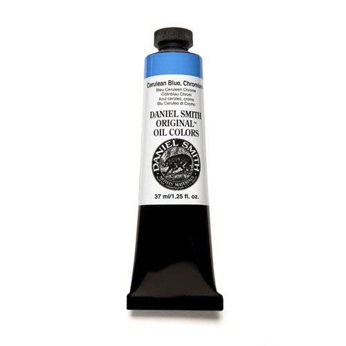 Daniel Smith Original Oil Color, Cerulean Blue Chromium, 37 ml.