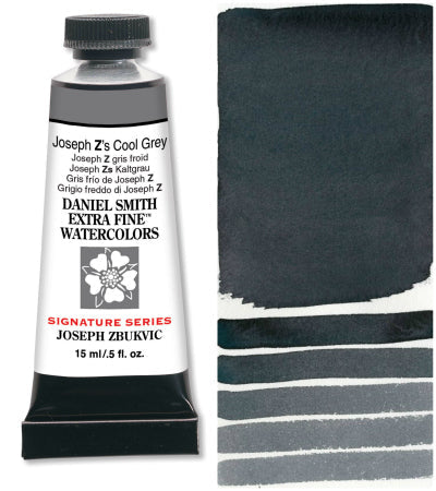 Daniel Smith Extra Fine Watercolor 15ml Paint Tube, (Joseph Z's Cool Grey)
