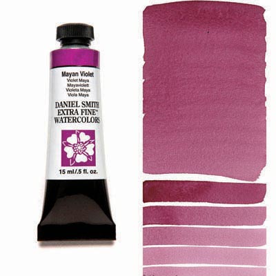 Daniel Smith Extra Fine Watercolor 15ml Paint Tube, (Mayan Violet)