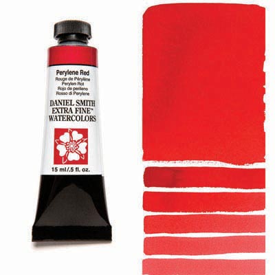 Daniel Smith Extra Fine Watercolor Colors Tube, 15ml, (Perylene Red)