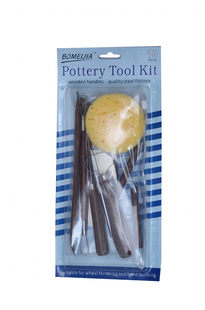 Pottery Tool Kit Set of 10 Piece