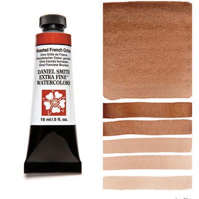 Daniel Smith Extra Fine Watercolor Colors Tube, 15ml, (Roasted French Ochre)