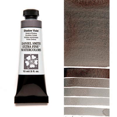 Daniel Smith Extra Fine Watercolor Colors Tube, 15ml, (Shadow Violet)